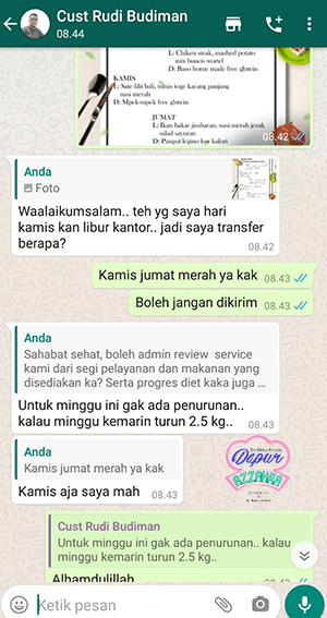Catering Diet Rumah Az zahra
