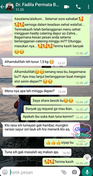 Catering Diet Rumah Az zahra