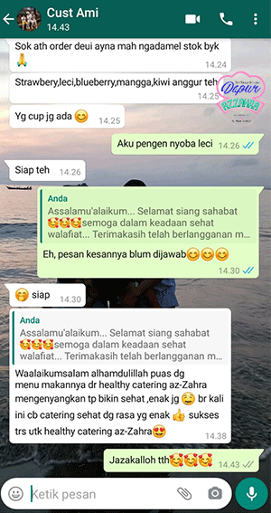 Catering Diet Rumah Az zahra