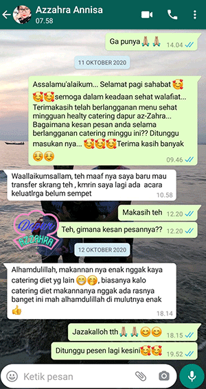 Catering Diet Rumah Az zahra
