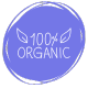 100% Organic Nikmati hidangan organik yang bebas dari pestisida dan bahan kimia berbahaya.